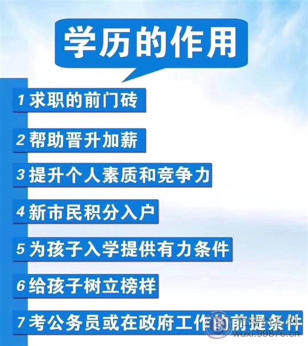 远程教育、自学考试、成人高考三种方式学历证书的含金
